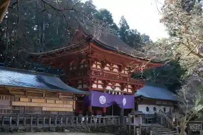 丹生都比売神社の山門・神門