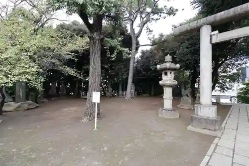 品川神社の庭園