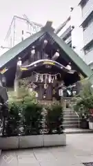 築土神社の本殿