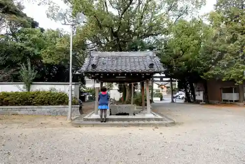 野田八幡宮の手水舎