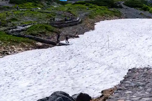 雄山神社峰本社の景色