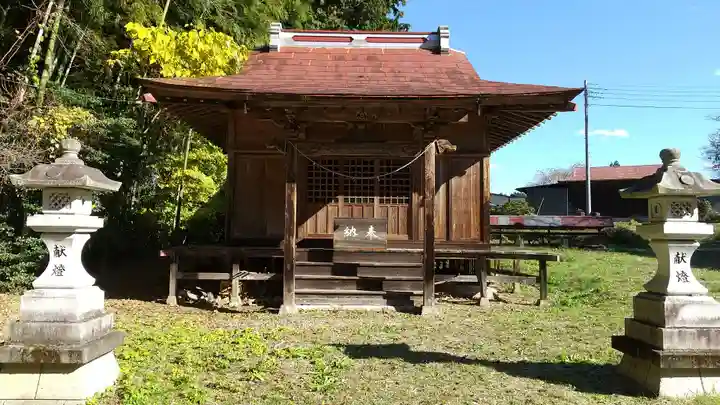 飯縄山神社の本殿・本堂