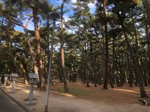 浜宮天神社の周辺