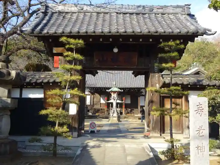金蔵寺の山門・神門
