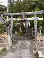 朝峯神社の鳥居