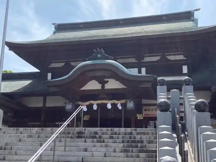 伊豫豆比古命神社の本殿・本堂