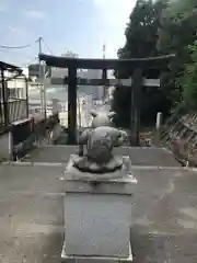 蒲生神社の狛犬