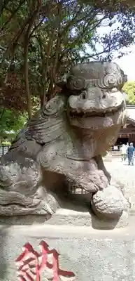 畑子安神社の狛犬
