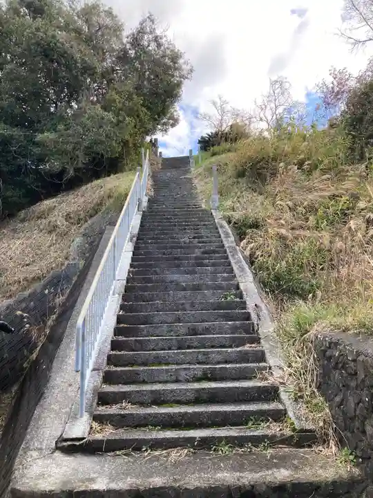 山の神神社の周辺
