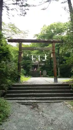 公時神社の鳥居