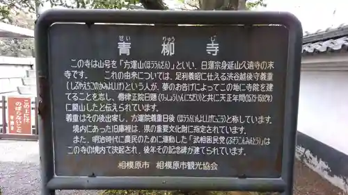 青柳寺の歴史