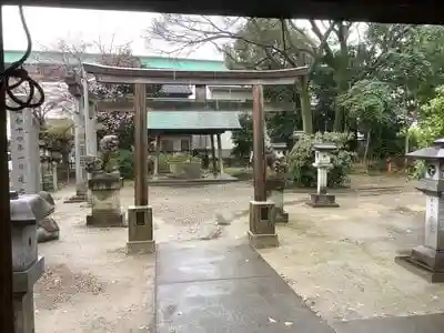 御田神社の鳥居