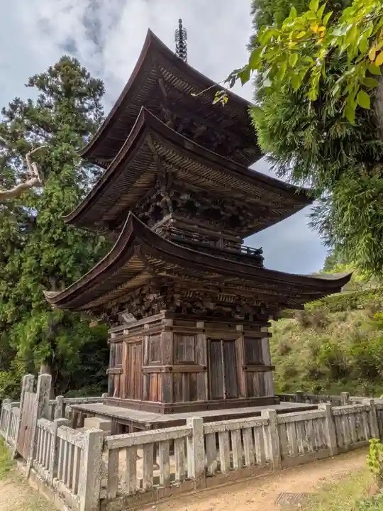 国宝 大法寺(長野県)