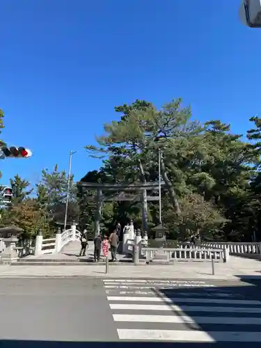 寒川神社の鳥居