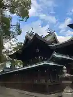 魚吹八幡神社の本殿・本堂