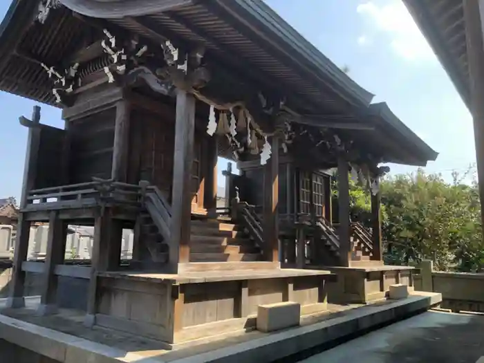 綱敷天満神社の本殿