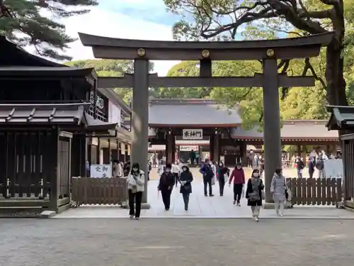 明治神宮の鳥居