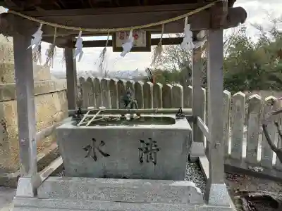生石神社の手水舎