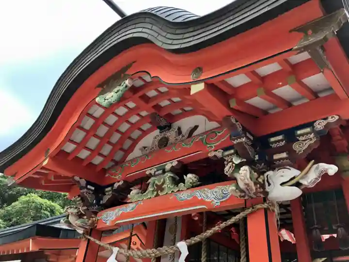枚聞神社の本殿・本堂