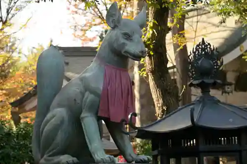 豊川稲荷東京別院の狛犬