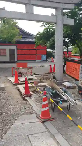 車折神社の鳥居