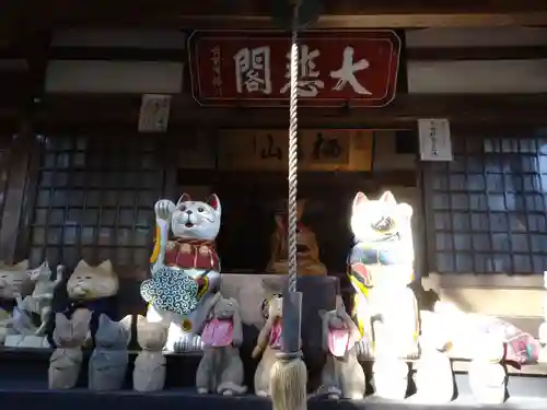 雲林寺の狛犬