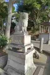 日間賀神社の狛犬