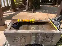 柏諏訪神社の手水舎