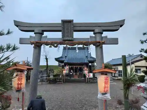 黒龍神社の鳥居