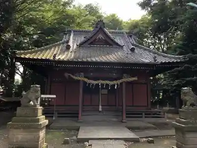 中氷川神社の本殿・本堂