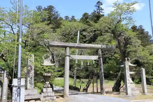 鹿島大神宮の鳥居