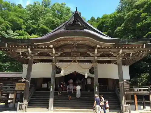 戸隠神社中社の本殿