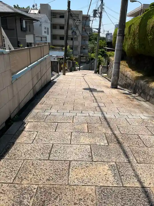 安居神社の周辺