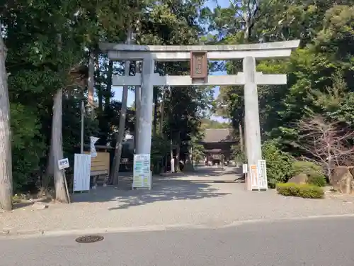 御上神社の鳥居