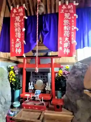 鏡山稲荷神社の本殿・本堂