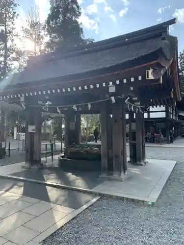 多賀大社の手水舎