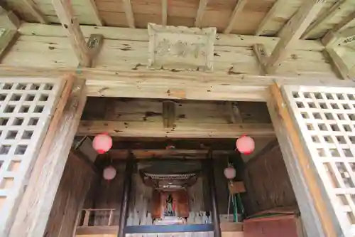 上石不動堂の本殿・本堂