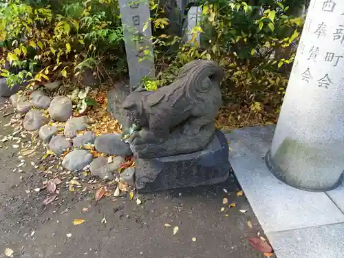 太田姫稲荷神社の狛犬