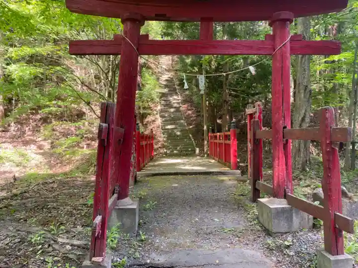 龍興山神社の鳥居