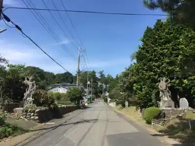 岩殿山安楽寺(吉見観音)の周辺