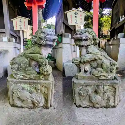 千葉神社の狛犬
