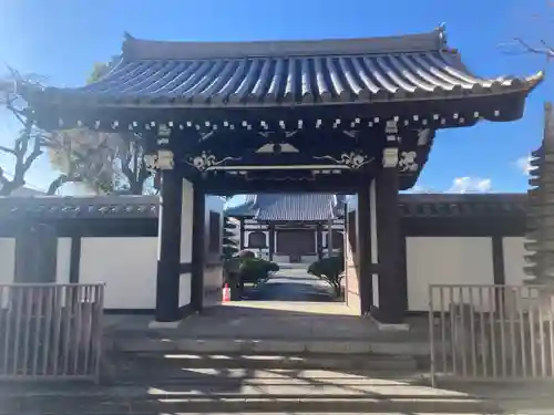 法田寺の山門・神門