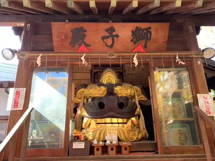 波除神社(波除稲荷神社)の狛犬