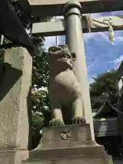 小野照崎神社の狛犬