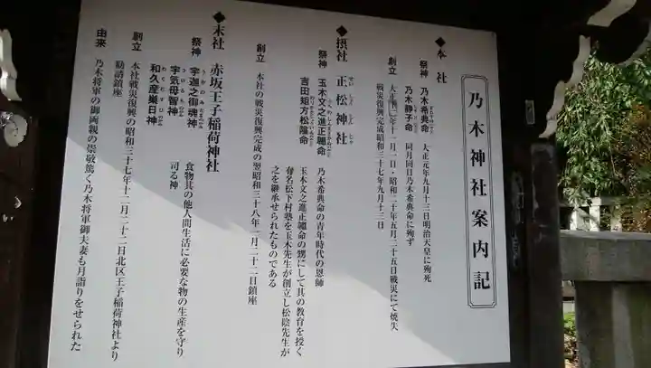 乃木神社の歴史