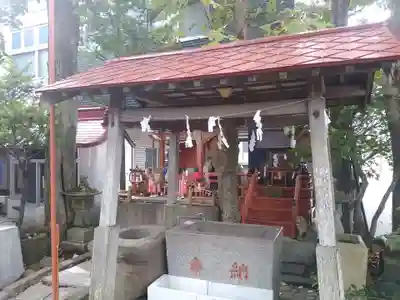 共栄稲荷神社の手水舎