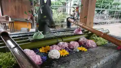 駒形神社の手水舎
