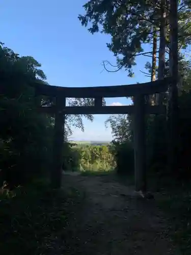 柏原神社の鳥居