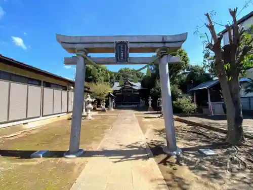 八幡神社の鳥居