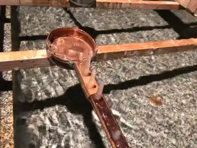 出羽神社(出羽三山神社)~三神合祭殿~の手水舎